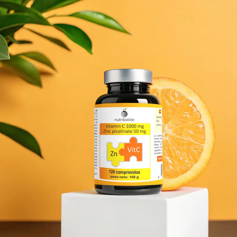 Vitamina C Zinc Picolinato Nutribiolite
